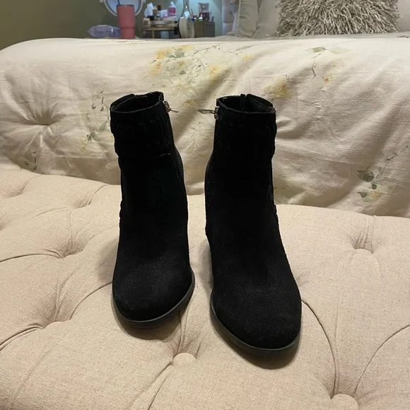 Black Suede Booies. - Picture 3 of 8